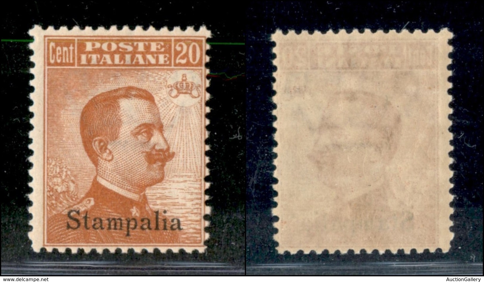 COLONIE - Egeo - Stampalia - 1921/1922 - 20 Cent Michetti (11) - Gomma Integra (225) - Autres & Non Classés
