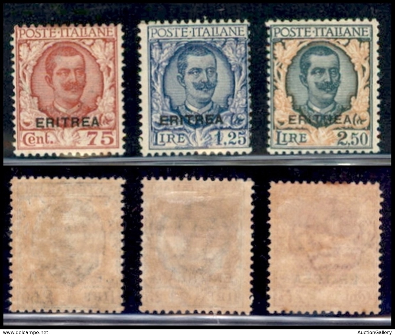 COLONIE - Eritrea - 1926 - Floreale (113/115) - Serie Completa - Gomma Originale (500) - Autres & Non Classés