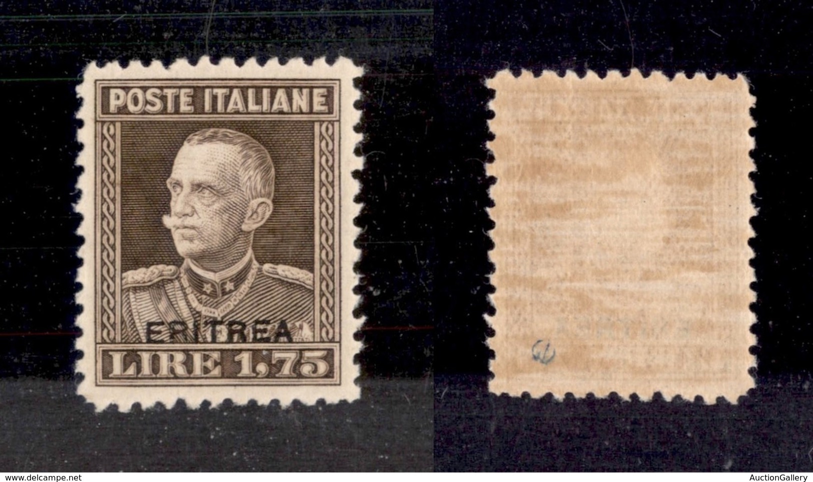 COLONIE - Eritrea - 1929 - 1,75 Lire (137) - Gomma Originale - Ottimamente Centrato (300) - Other & Unclassified