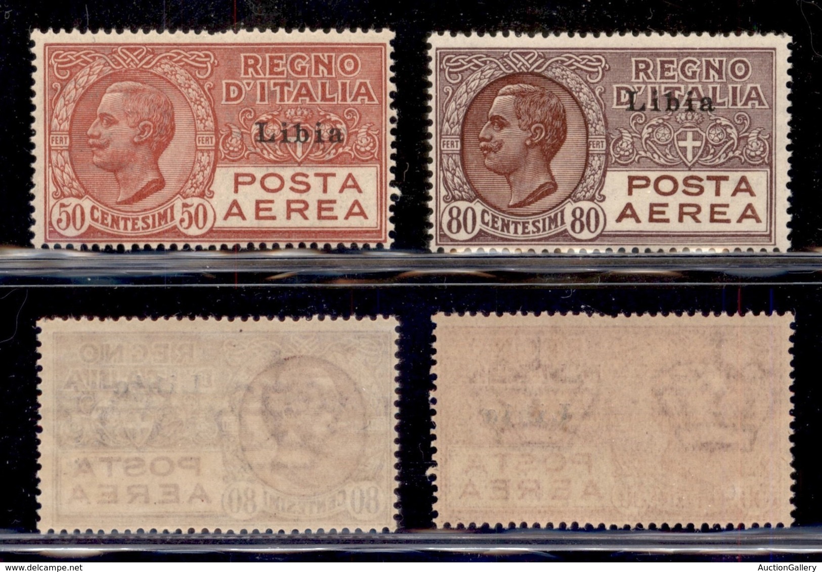 COLONIE - Libia - 1928/1929 - Posta Aerea (1/2) - Serie Completa - Gomma Integra (350) - Other & Unclassified