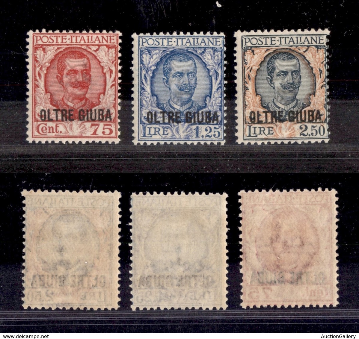 COLONIE - Oltre Giuba - 1926 - Floreale (42/44) - Serie Completa - Gomma Integra (1.000) - Other & Unclassified