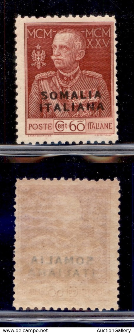COLONIE - Somalia - 1925 - 60 Cent Giubileo (67) - Gomma Originale (320) - Autres & Non Classés