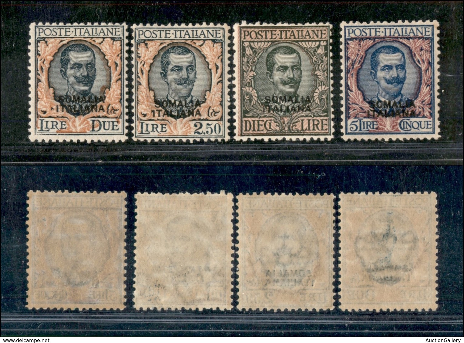 COLONIE - Somalia - 1926 - Floreale (101/104) - Gomma Integra - Ottima Centratura (2.050) - Other & Unclassified