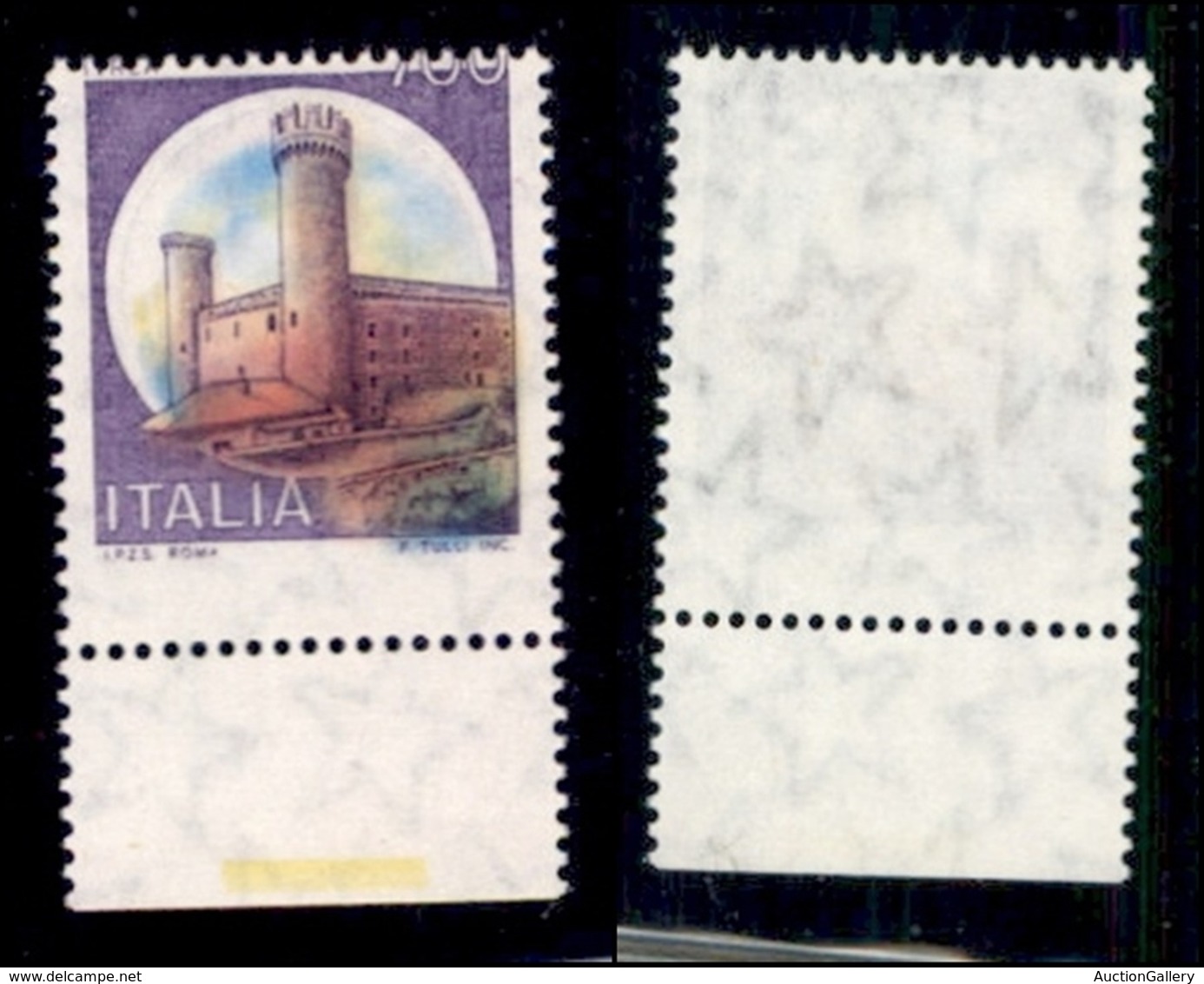 REPUBBLICA - 1980 - Ivrea - 700 Lire Castelli (1524) Senza Valore - Gomma Integra - Autres & Non Classés