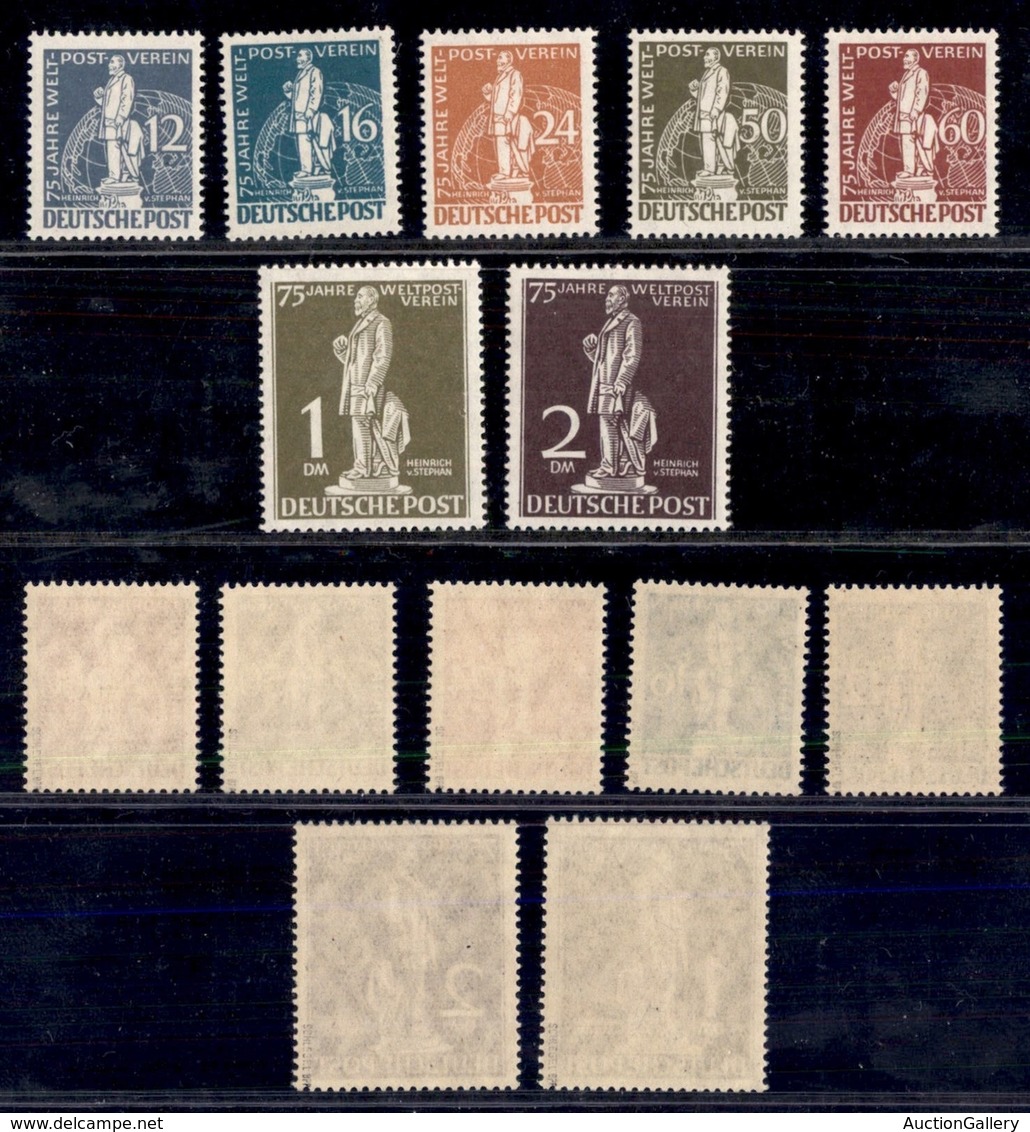 GERMANIA - Berlino - 1949 - 75 Anni UPU (35/41) - Serie Completa - Gomma Integra (750) - Autres & Non Classés