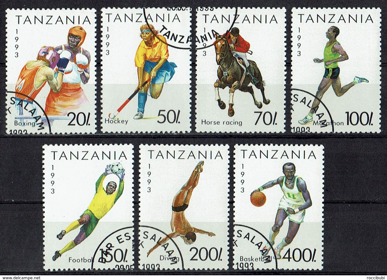 Tansania 1993 // 1467/1473 O Sport - Tansania (1964-...)