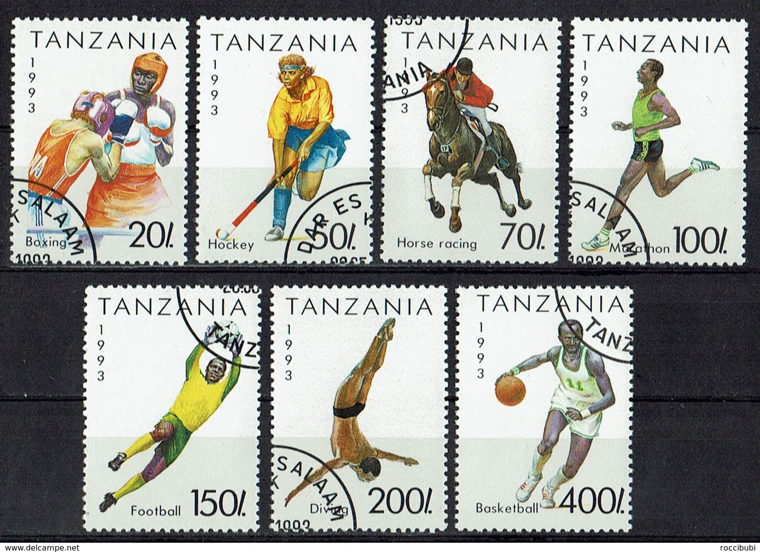 Tansania 1993 // 1467/1473 O Sport - Tansania (1964-...)