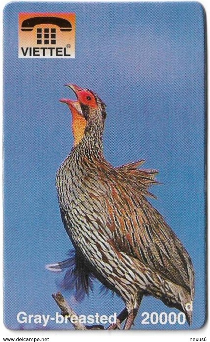 Vietnam - Viettel (Fake) - Gray-Breasted Bird, 20,000V₫ - Viêt-Nam