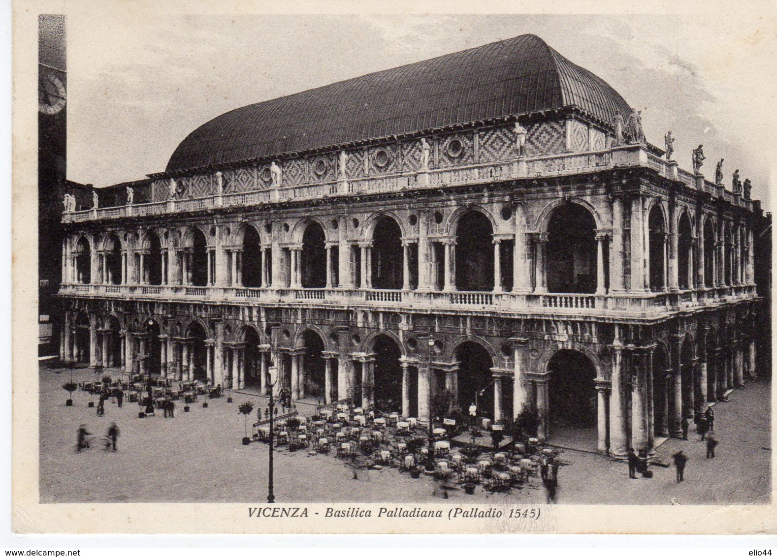 Veneto - Vicenza - Basilica Palladiana -  Pubblicitaria  "Albergo Vicenza" Costruito E Arredato Nel 1932 - - Vicenza