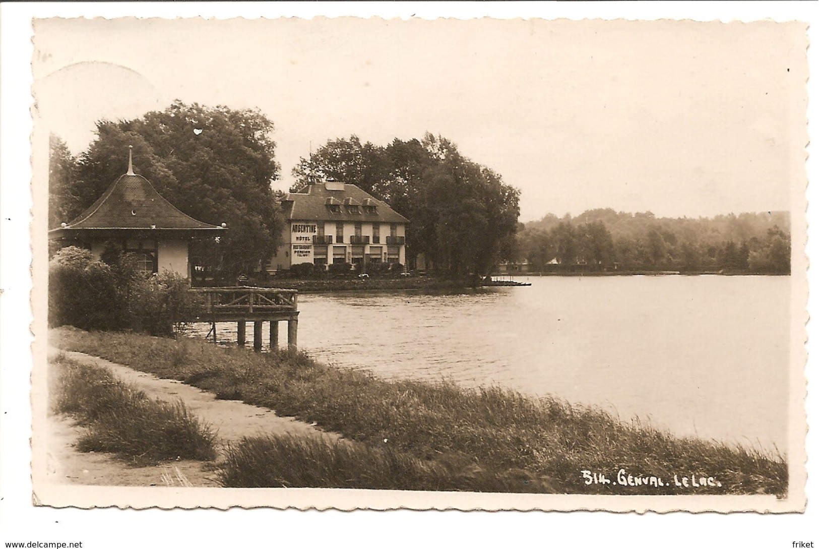 GENVAL  Le Lac  Photo Carte - Rixensart