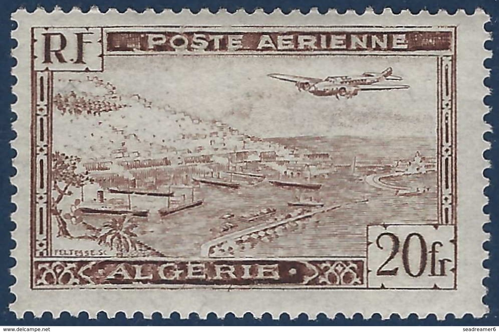 France Colonies Algerie PA N°4A* Type II TTB - Luchtpost