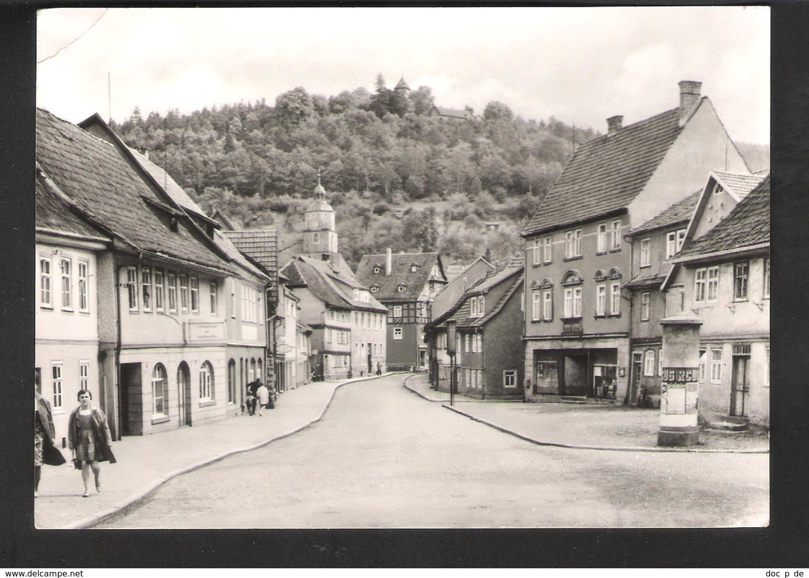 Deutschland - Wasungen / Werra - Alte Strassenansicht - Wasungen