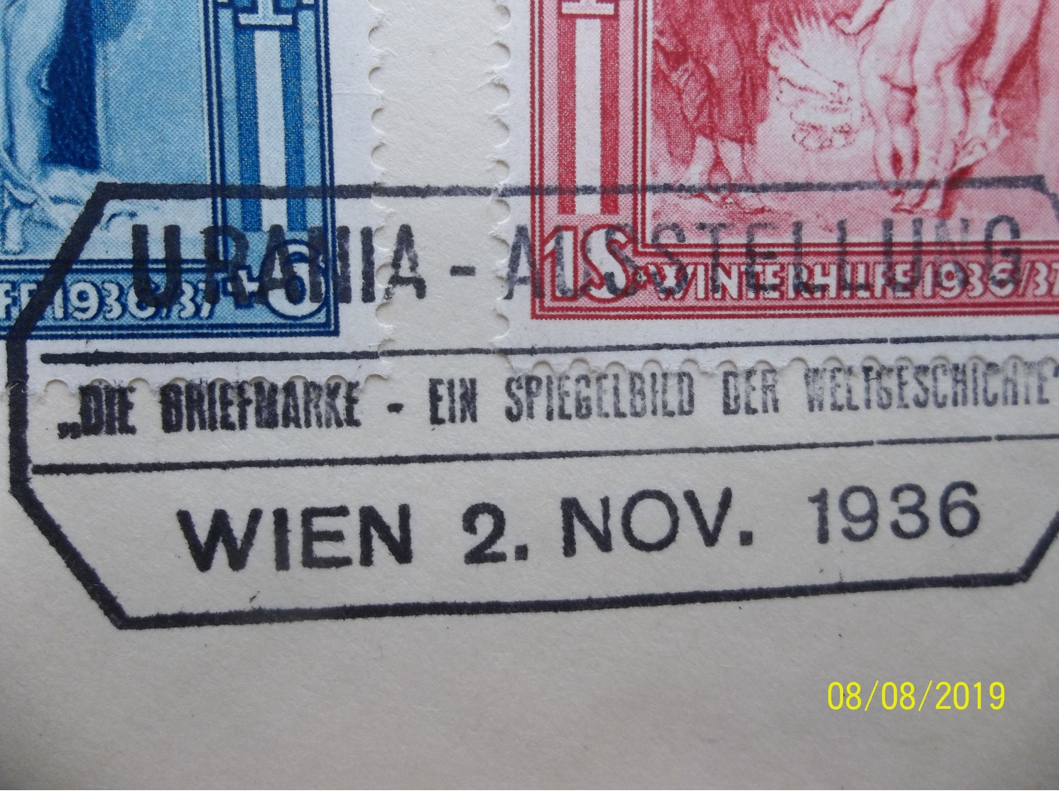 Osterreich: 1936 FDC To Stuttgart (#WR4) - Briefe U. Dokumente