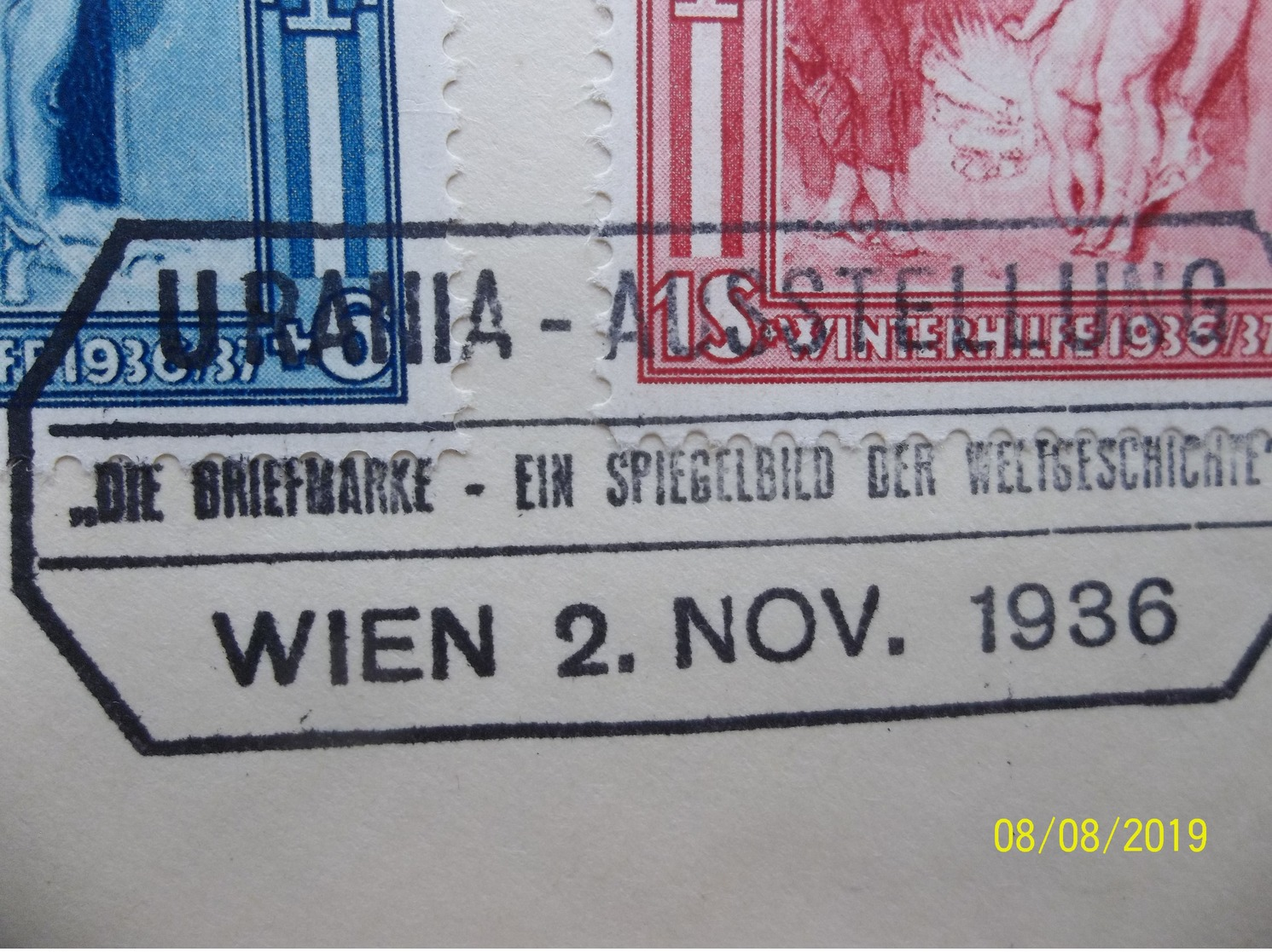 Osterreich: 1936 FDC To Stuttgart (#WR4) - Covers & Documents