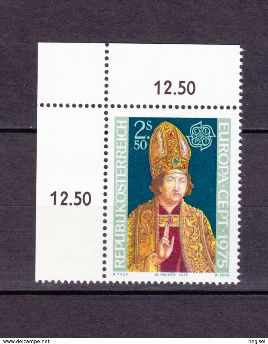 1975  Republik Österreich, CEPT - Europamarke (Der Hohe Priester), Postfrisch - 1975