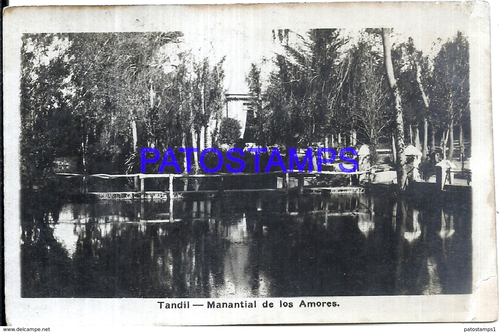 117366 ARGENTINA TANDIL BUENOS AIRES MANANTIAL DE LOS AMORES POSTAL POSTCARD - Sonstige & Ohne Zuordnung