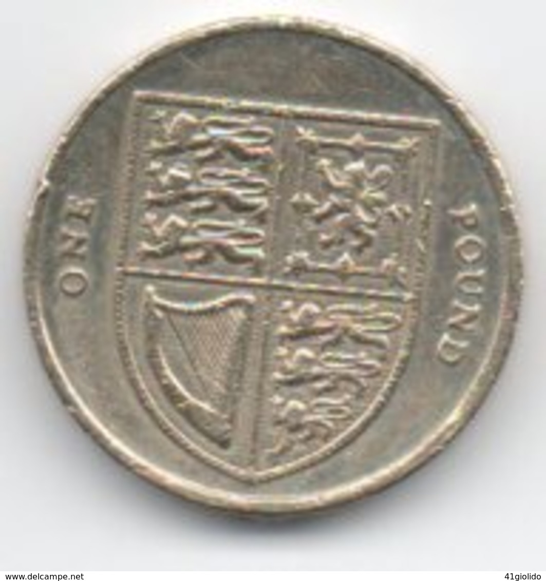 England 1 Pound 2012 - Channel Islands