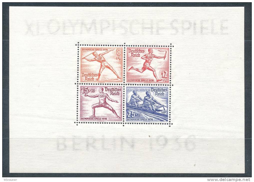 Deutsches Reich Block 5/6 ** Mi. 240,- - Unused Stamps