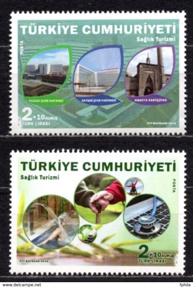 2018 TURKEY HEALTH TOURISM MNH ** - Unused Stamps