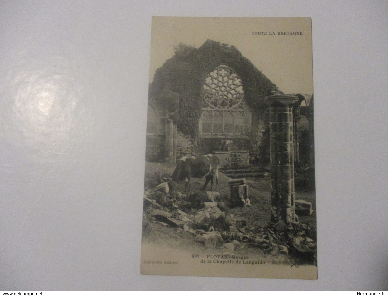 CPA CP Cpsm FINISTÈRE 29 PLOVAN V1920 - ROSACE DE LA CHAPELLE DE LANGUIDO / TOUTE LA BRETAGNE - ED ANDRIEU TBE - Other & Unclassified