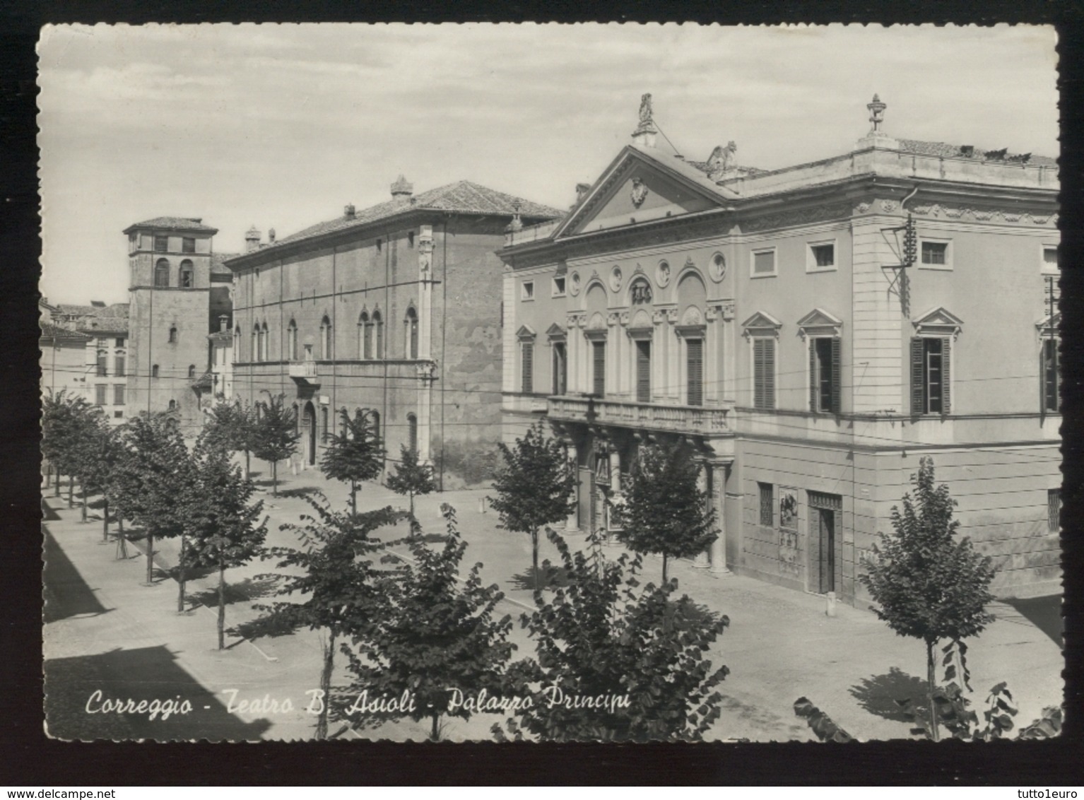 CORREGGIO - REGGIO EMILIA - 1954 - TEATRO ASIOLI - Reggio Emilia