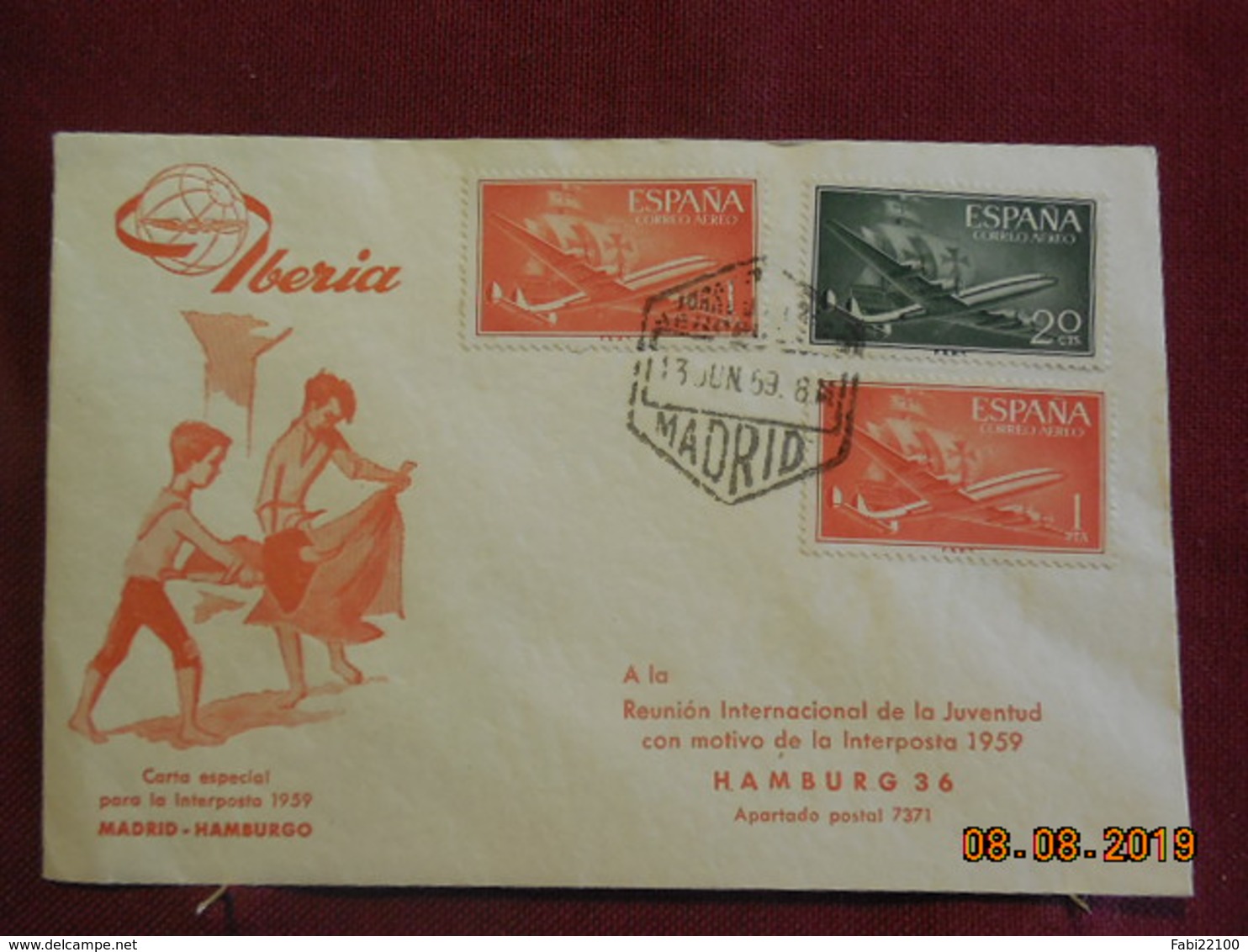 FDC De 1959 Interposta 1959 - Lettres & Documents