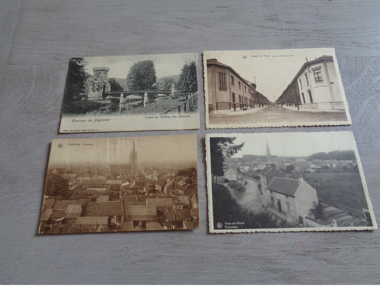 Grand lot de 650 cartes postales de Belgique       Groot lot van 650 postkaarten van België   - 101 scans