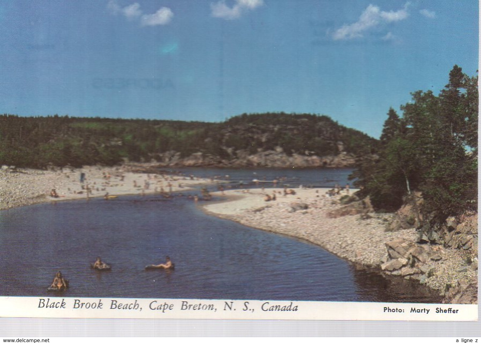 REF 358 : CPSM CANADA Cape Breton Black Brook Beach - Cape Breton