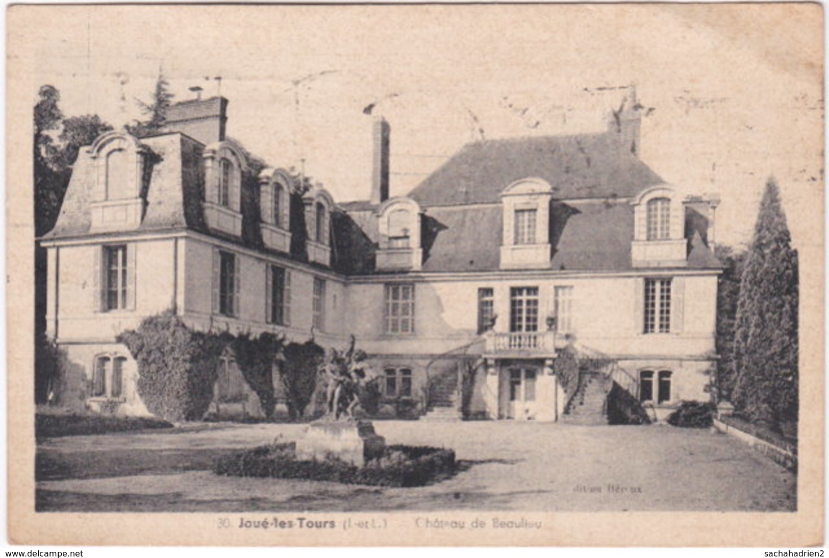 37. JOUE-LES-TOURS. Château De Beaulieu. 30 - Other & Unclassified