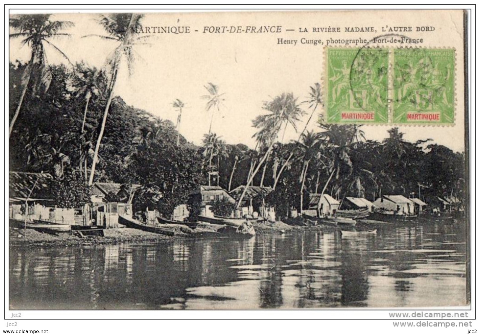 MARTINIQUE - Fort-de-France- La Rivière Madame , L'autre Bord - Fort De France