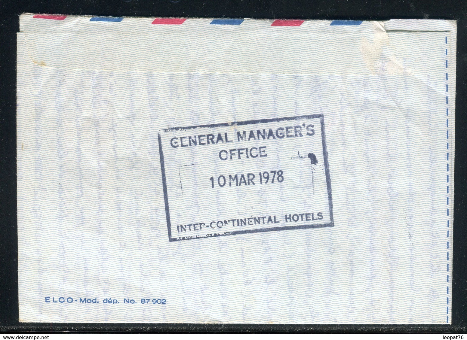 Suisse - Aérogramme En Exprès De Zurich Pour Le Kenya En 1978, Cachet Poste Militaire De Fribourg - Réf AT 211 - Marcophilie