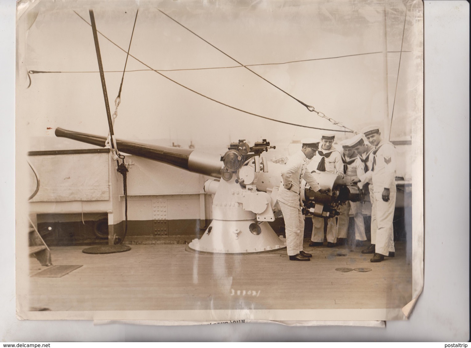 PRESIDENT SARMIENTO ARGENTINE NAVAL TRAINING SHIP NEW YORK 80TH STREET ARGENTINA 25*20CM Fonds Victor FORBIN 1864-1947 - Bateaux