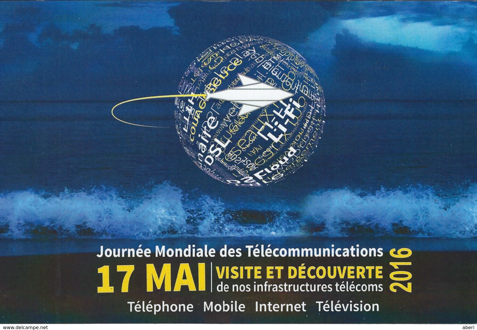 13061  PAP - Journée Mondiale Des Télécommunications POLYNÉSIE - TAHITI 17 Mai 2016 - Covers & Documents