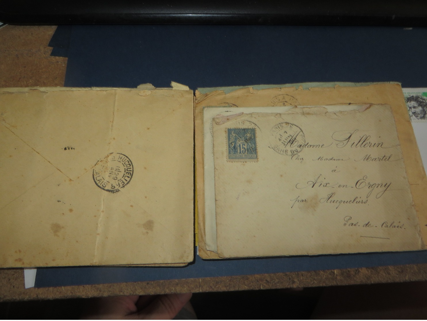 PETIT LOT DE LETTRES DE FRANCE (lot 129)