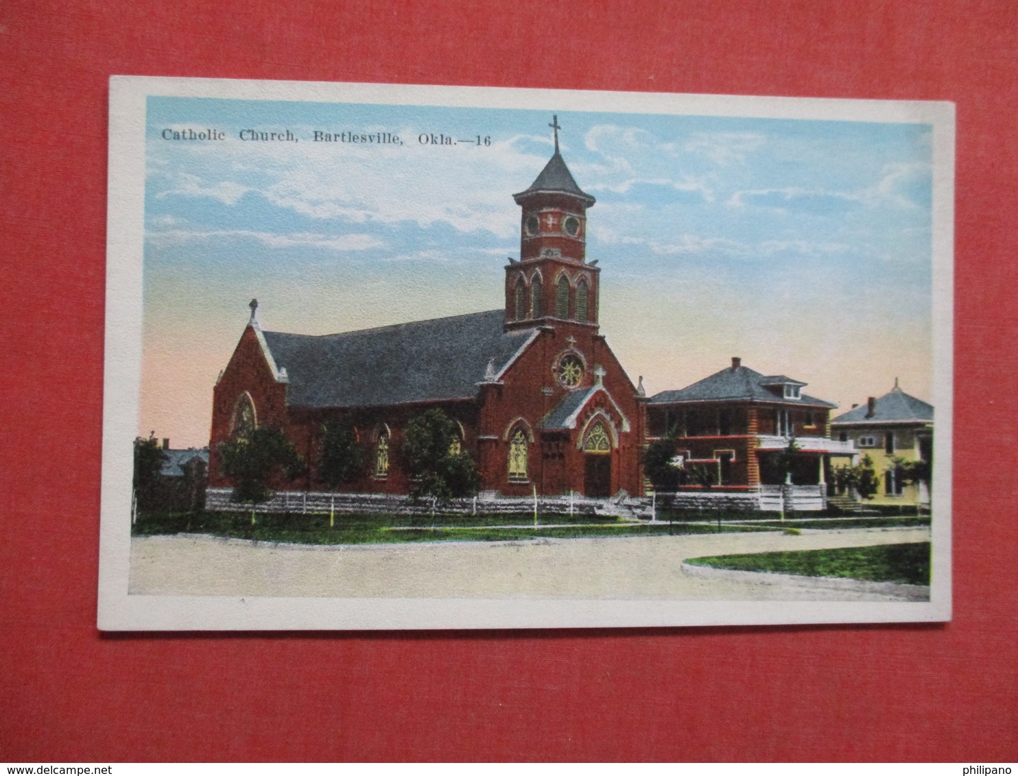 Catholic Church     Bartlesville----- Oklahoma       Ref 3535 - Bartlesville