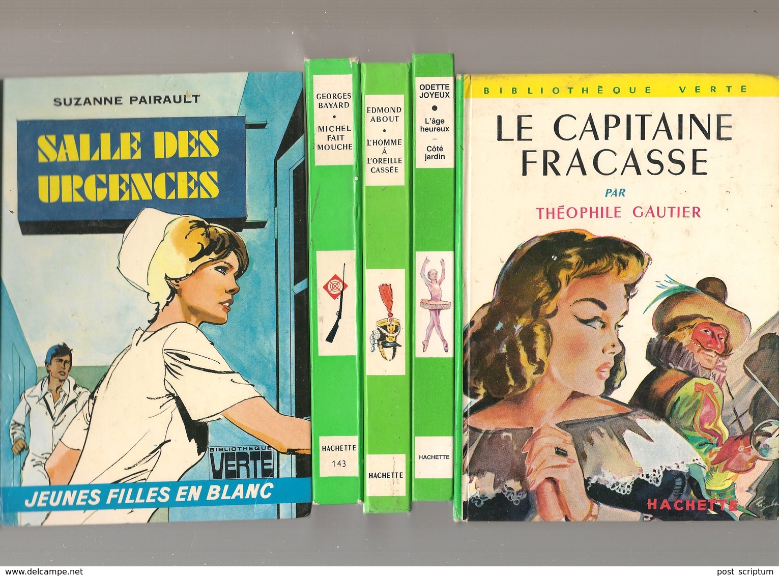 Livre - Lot De 84 Histoires De La Bilbiothèque Verte - Lots De Plusieurs Livres