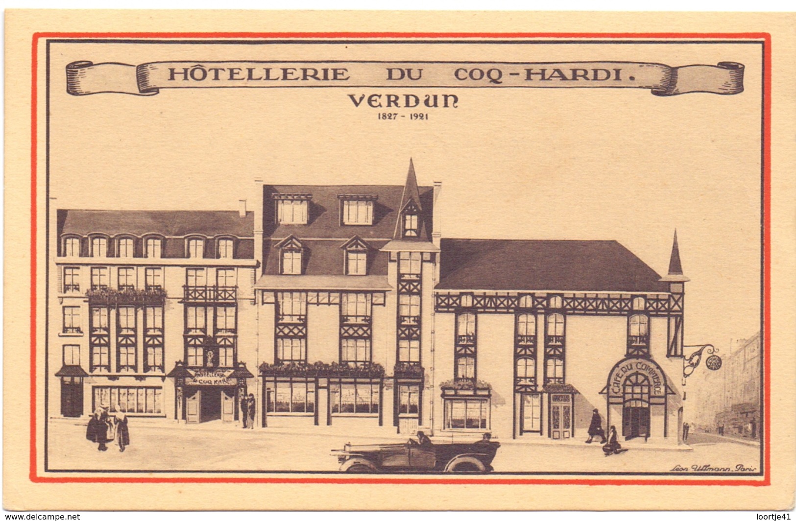 CP - Hotel - Hotellerie Du Coq Hardi - Verdun - Hotels & Gaststätten