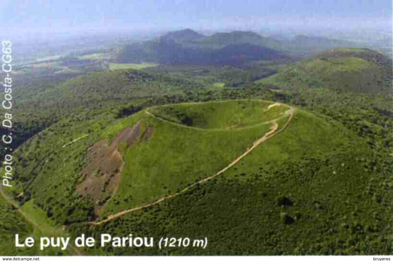 PAP De 2006 Avec Timbre "Les Volcans D'Auvergne" Sur Papier Satiné Et Illust. "Puy-de-Dôme - Le Puy De Pariou (1210 M)" - Volcanos