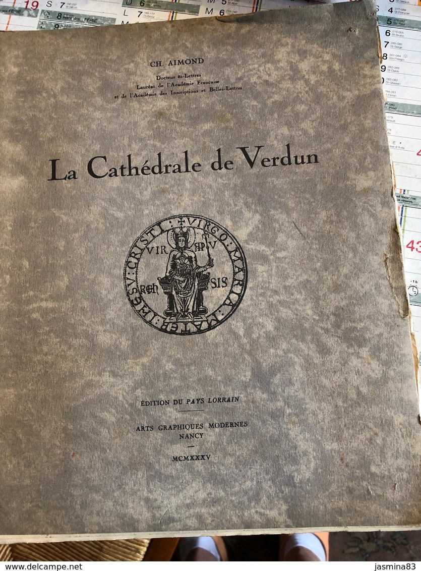 La Cathédrale De Verdun (livre De 34 Pages De 22,5 Cm Sur 28,5 Cm) - Religion