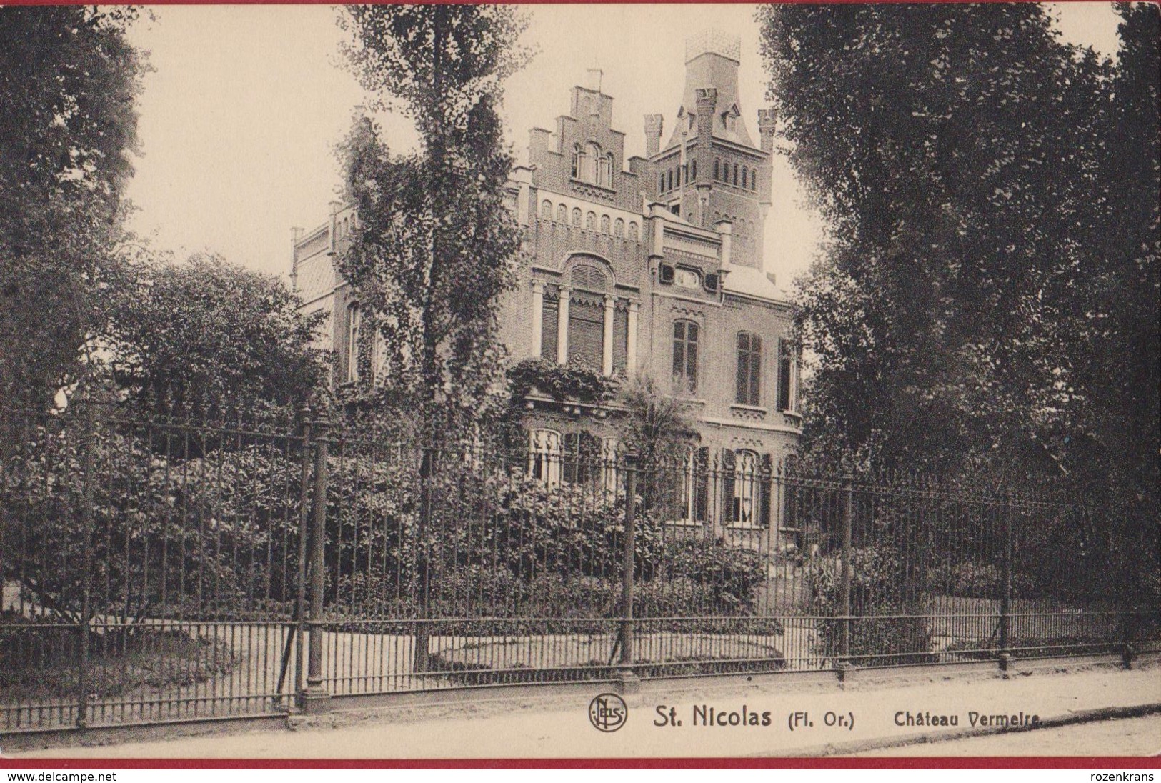 Sint-Niklaas - Kasteel - Château VERMEIRE Saint-Nicolas Waasland (In Zeer Goede Staat) - Sint-Niklaas