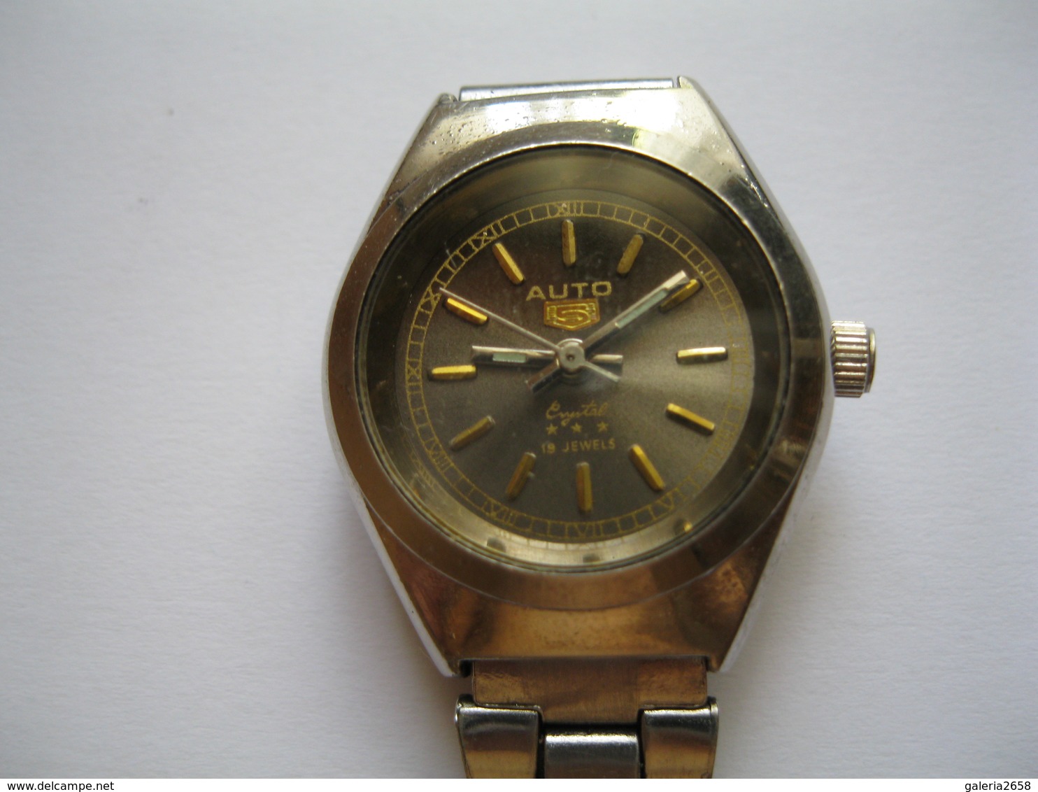 Lady`s Watch AUTO 18 Jewels  For Parts Or Repair - A 7040 - Watches: Old