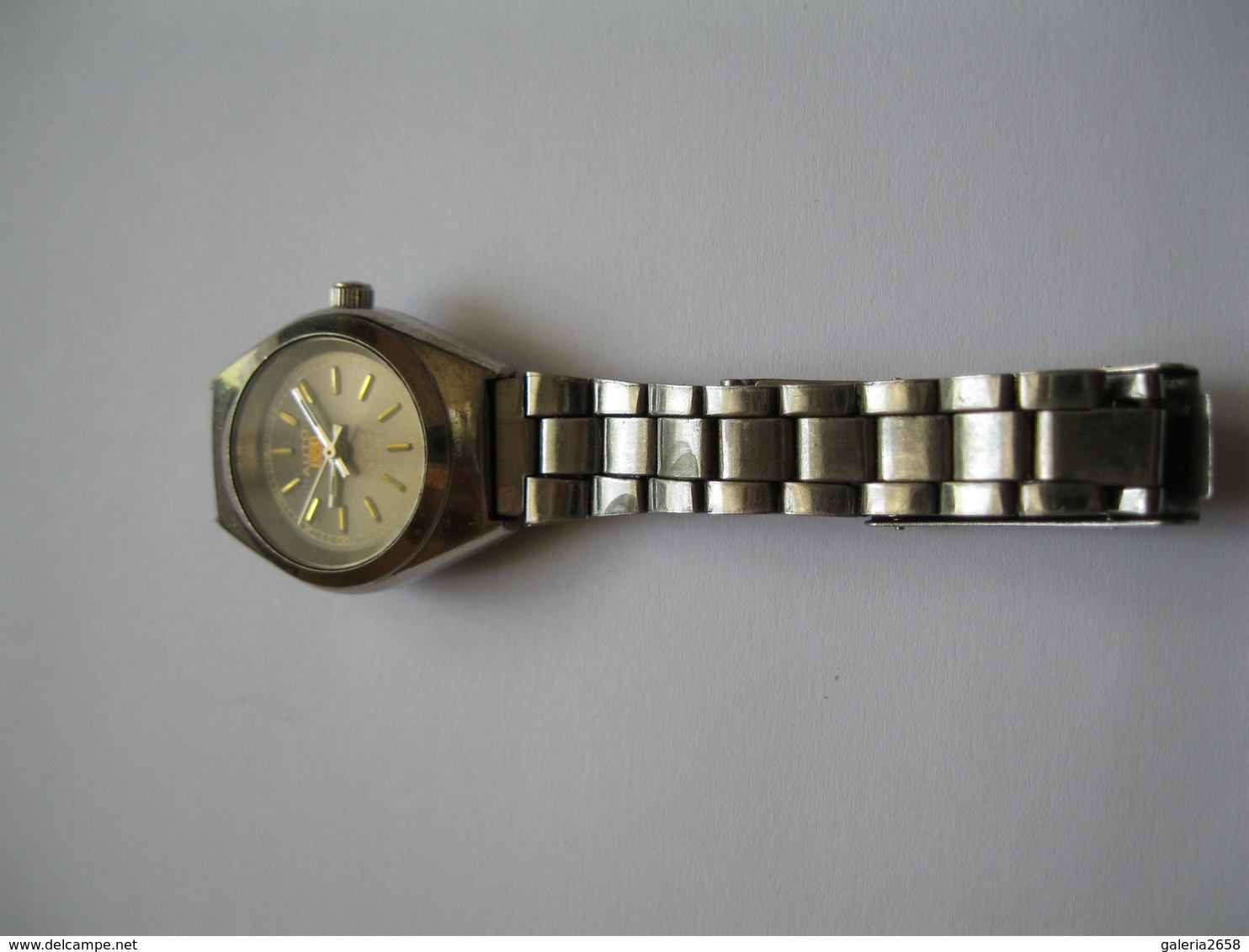 Lady`s Watch AUTO 18 Jewels  For Parts Or Repair - A 7040 - Antike Uhren