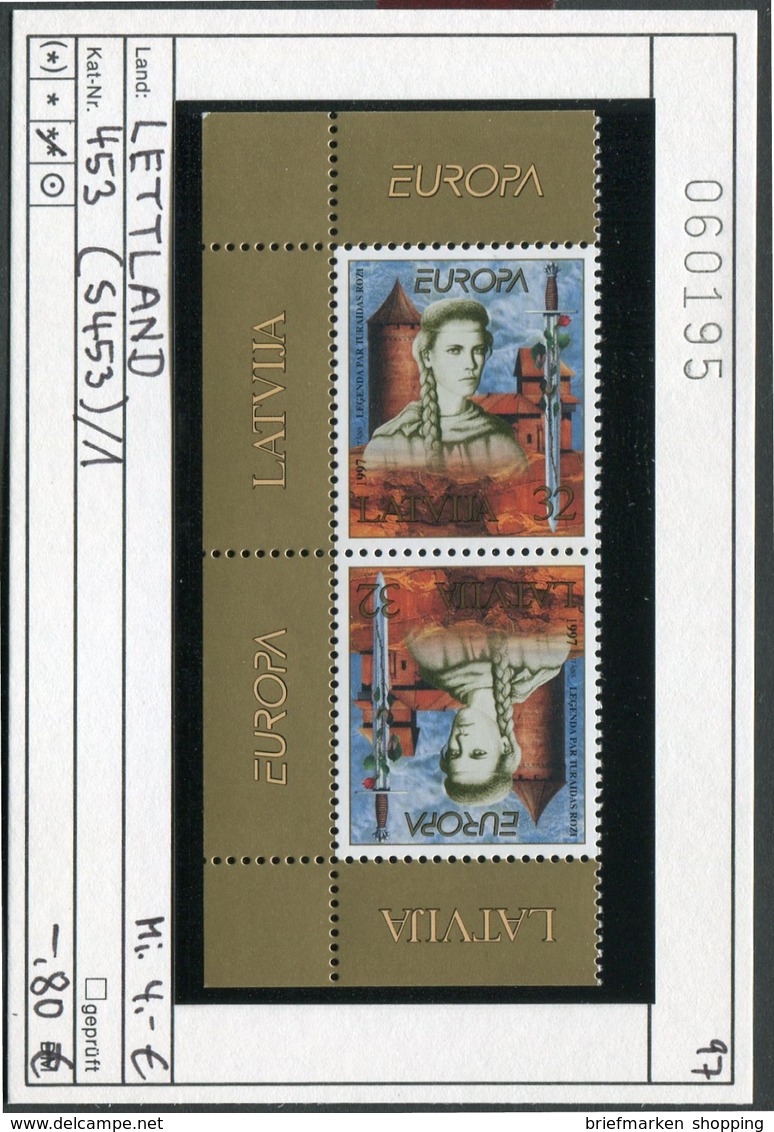 Lettland - Lettonie - Latvia - Letland - Latviia - Michel 453 Paar 1 - ** Mnh Neuf Postfris - Lettland