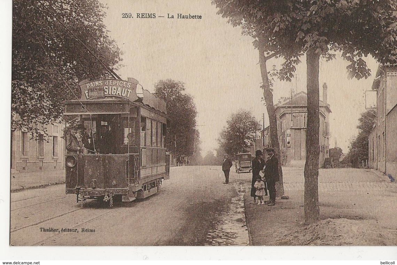 REIMS  -  La Haubette  (trés Beau Plan De Trmway) - Reims