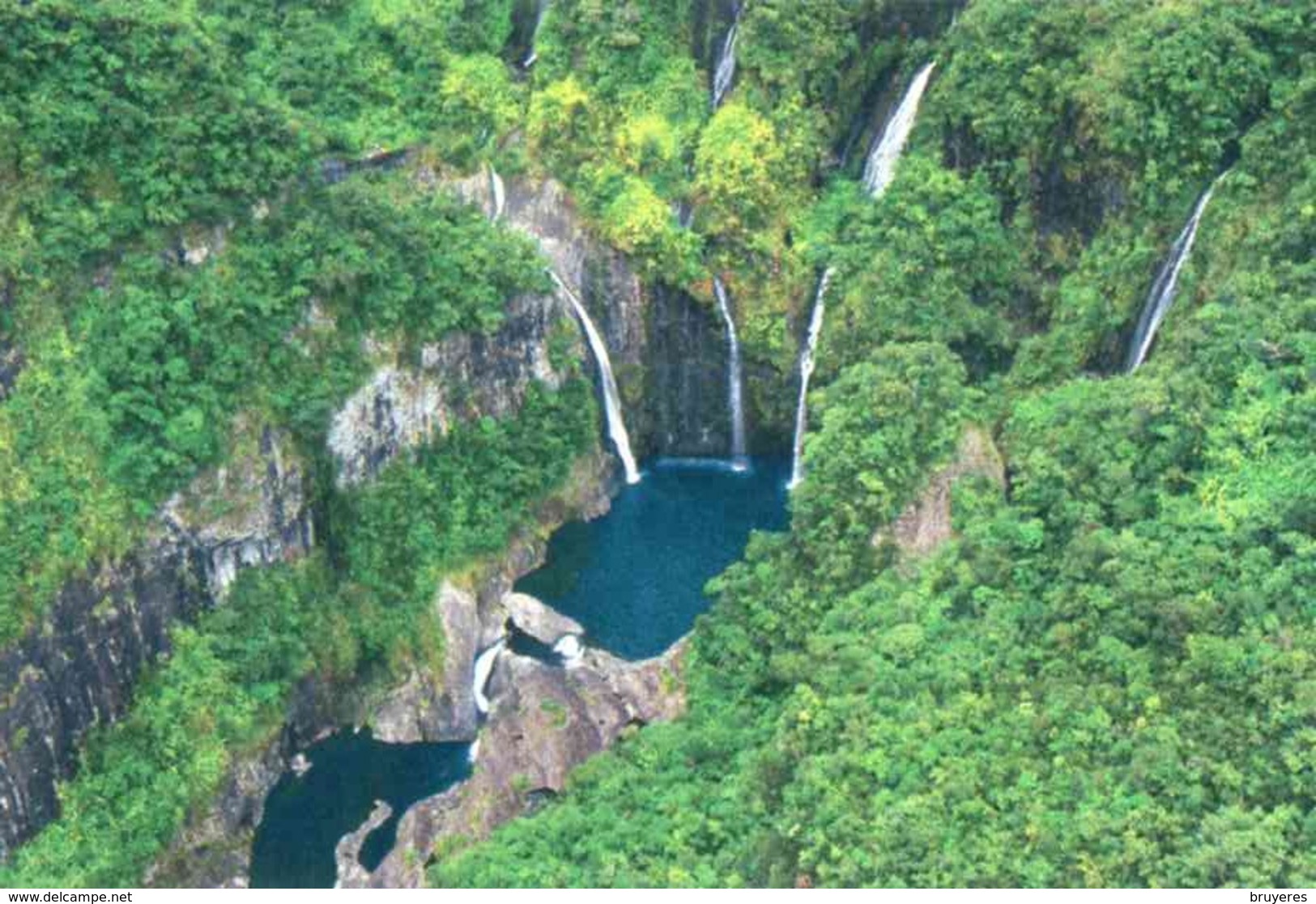 PAP De 2009 Avec Timbre "Le Cirque De Mafate La Réunion" Et Illust. "Takamaka - Île De La Réunion" - Volcanos