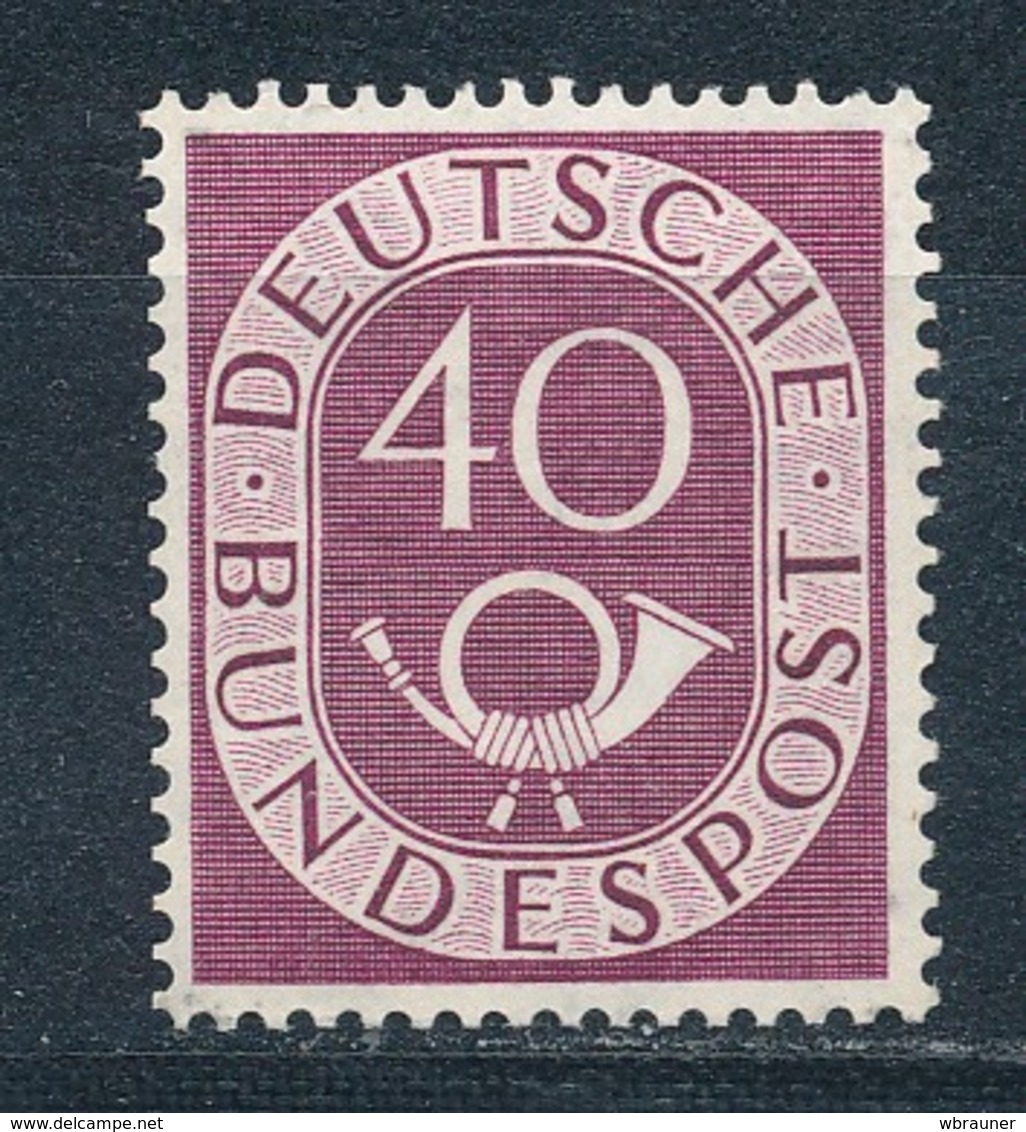 Bund 133 ** Geprüft Schlegel Mi. 140,- - Unused Stamps