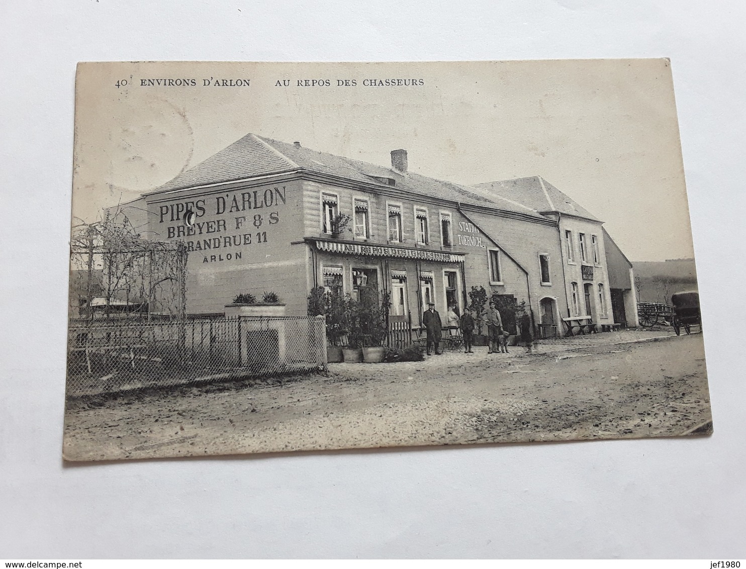 ENVIRONS Ď ARLON AU REPOS DES CHASSEURS  1907 - Arlon