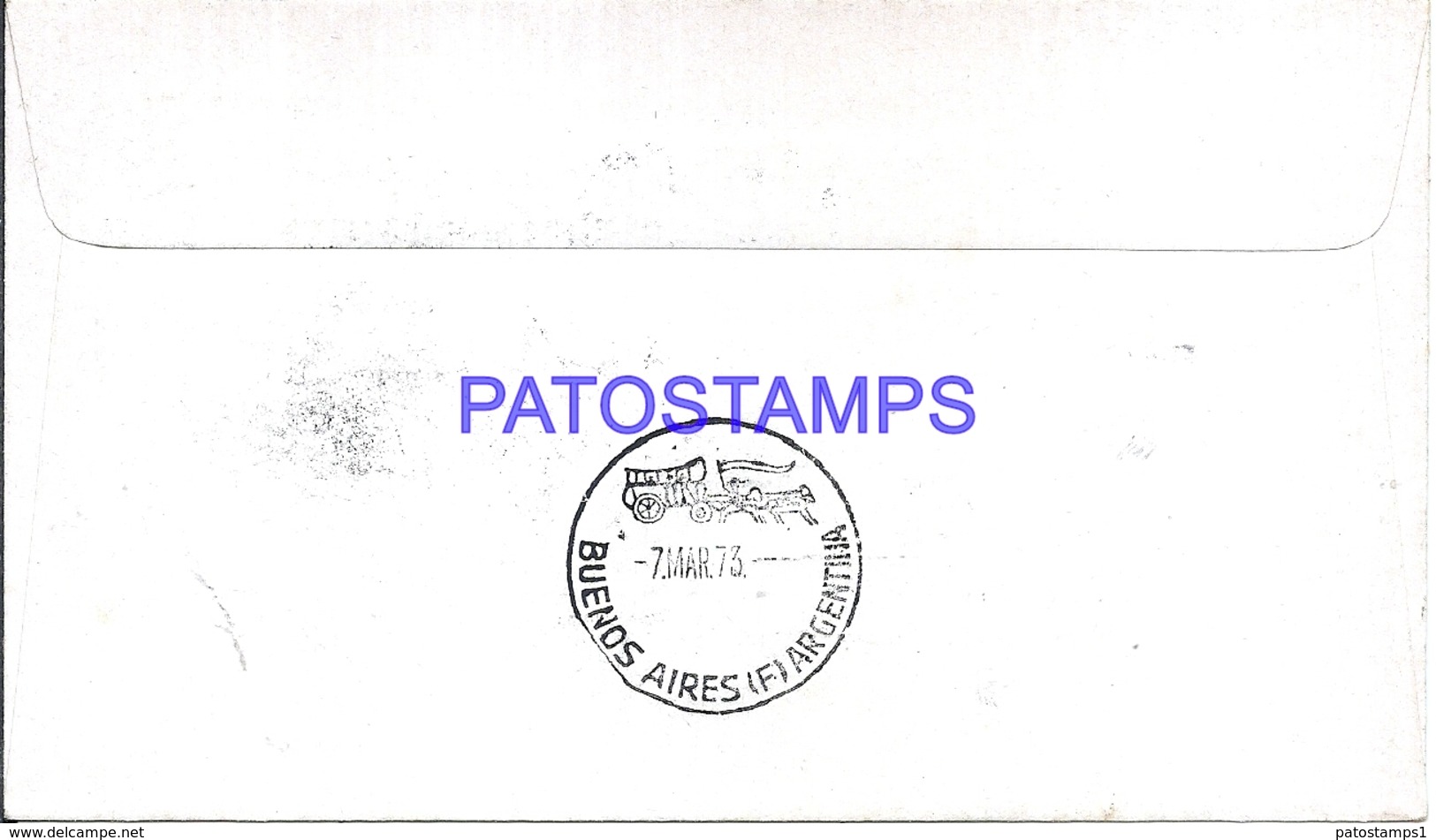 117453 ARGENTINA ANTARTIDA ANTARCTICA BASE EJERCITO GRAL BELGRANO COVER 1973 CIRCULATED TO SPAIN NO POSTCARD - Sonstige & Ohne Zuordnung