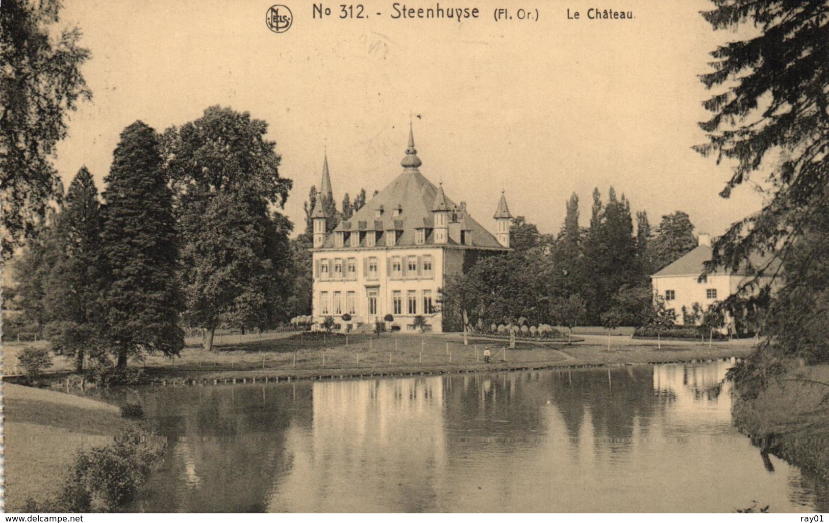 BELGIQUE - FLANDRE ORIENTALE - HERZELE - STEENHUYSE - STEENHUIZE - Le Château. (n°312). - Herzele