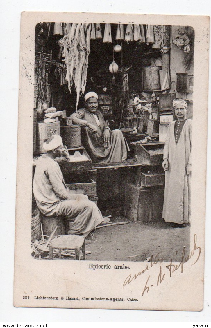 Egypt. People Types. Costumes. Market. - Sonstige & Ohne Zuordnung